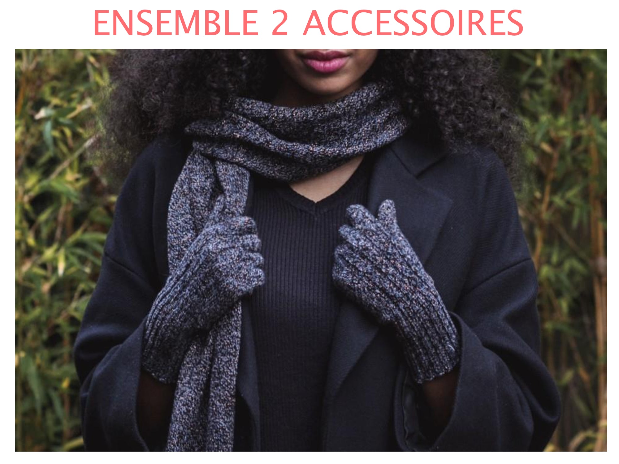 Set Hiver 4 Pièces Pour Femme : Bonnet, écharpe, Gants Et Chaussettes - Très Chaud Et Confortable