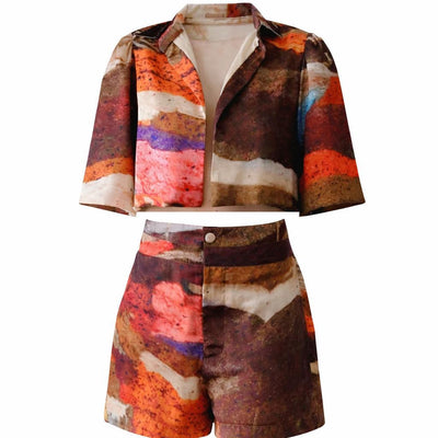 Ensemble Veste courte et Short
