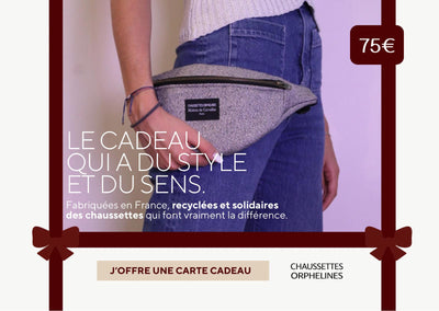 Carte cadeau Chaussettes Orphelines 75€