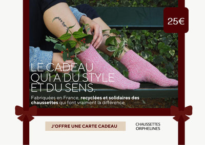 Carte cadeau Chaussettes Orphelines 25€