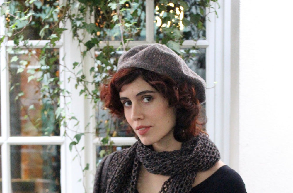 Béret FRANCOISE réalisé avec Le BERET FRANCAIS